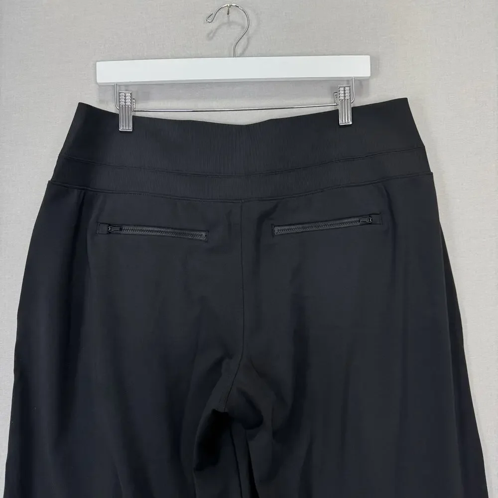 Athleta Venice Wide Leg Pants Womens XL Black Athleisure Lounge Travel‎ Gorpcore